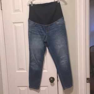 Isabel over belly maternity jeans